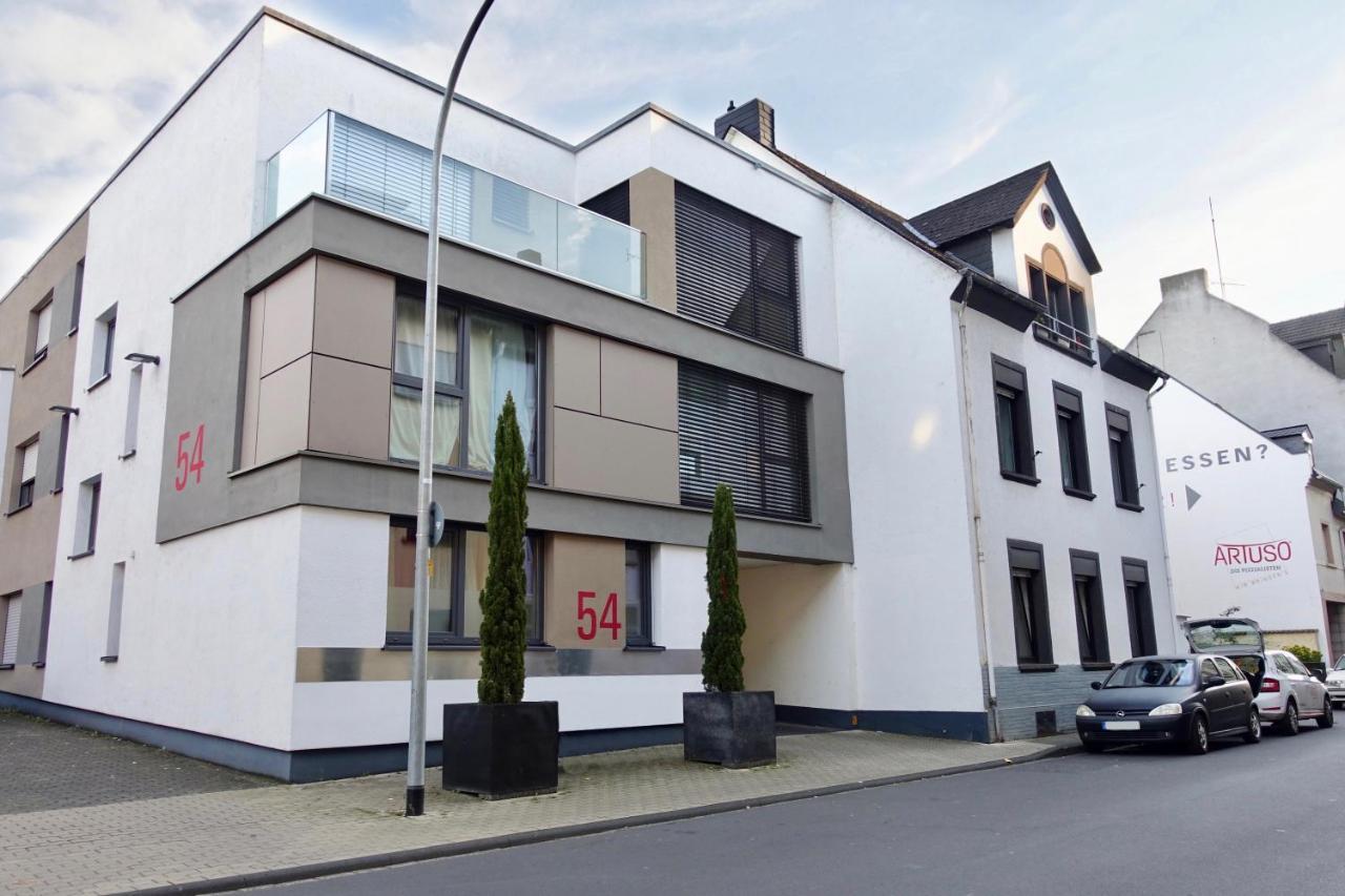 NEU - gemütliches und modernes Apartment mit Stellplatz Coblenza Exterior foto